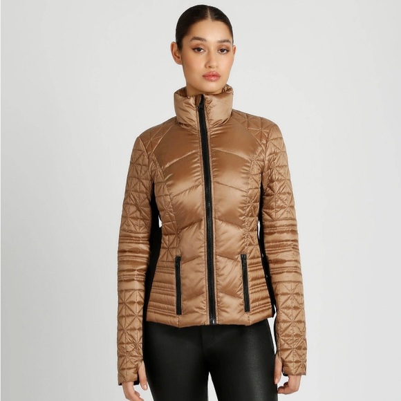 Only 1 left! Blanc Noir Lightweight Puffer - Picture 2 of 8